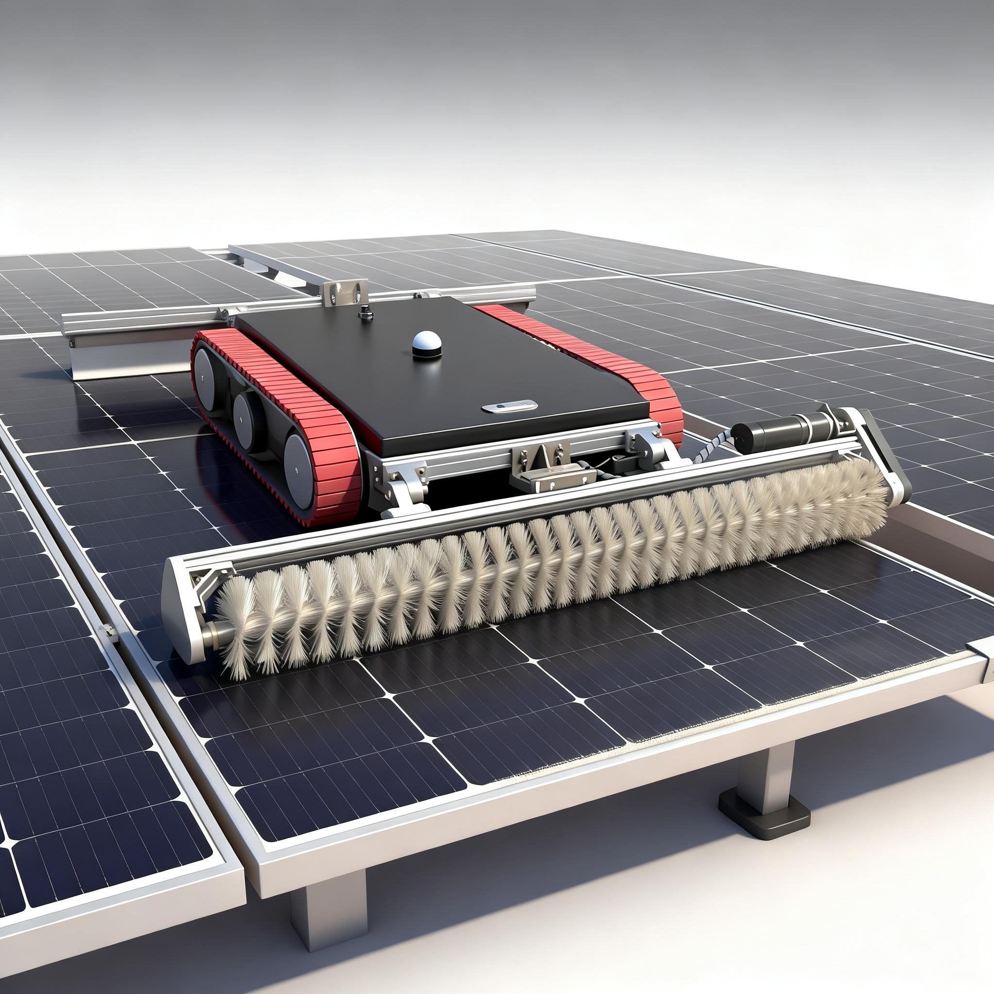 履带式光伏板清洗机